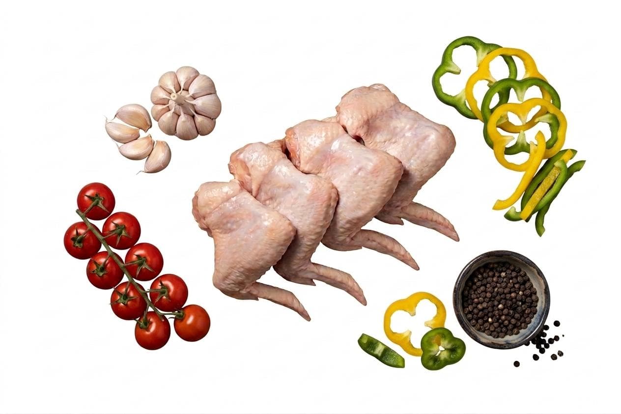 Ailes de Poulet 2/3 Articulations Congelées