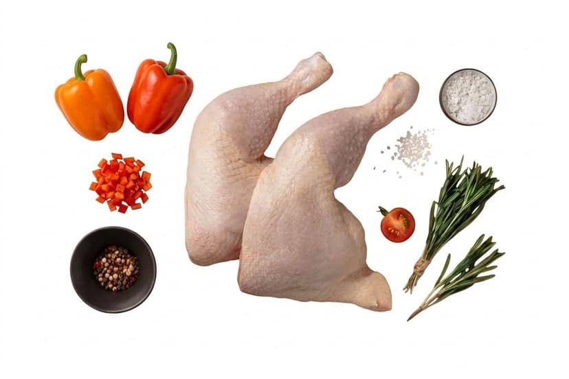 Quart de Cuisse de Poulet Congelé