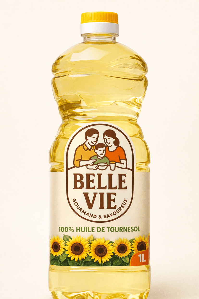 Huile de Tournesol Raffinée Désodorisée
